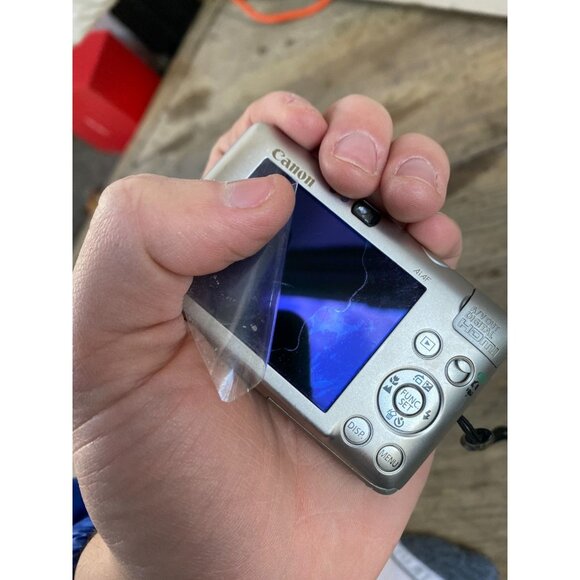 Canon PowerShot SD780 IS Digital ELPH 12.1MP 3x Digital Camera silver UNTESTED - Picture 9 of 9